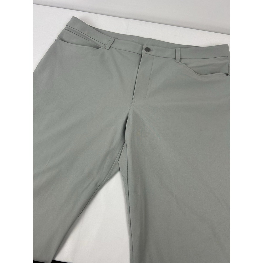 Lululemon ABC Classic-Fit 5-Pocket Pant in Warpstreme Gray LM5AQHS Men's 40x29